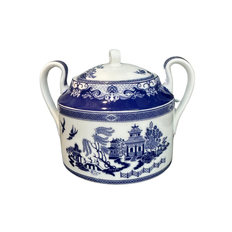 Blue Willow Sugar Bowl