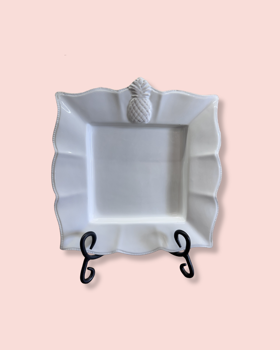 Ceramic Pineapple Plate